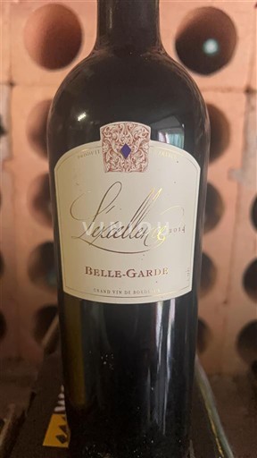 Bordeaux Bordeaux superiore Belle-Garde L'Excellence 2014