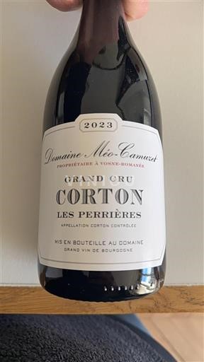 Bourgogne Corton Grand Cru Domaine Méo-Camuzet Les Perrières 2023