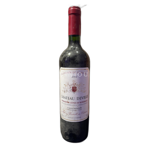 Burdeos Primeras Colinas de Burdeos Château Deville 2004