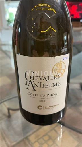 Thung lũng Rhône Côtes-du-rhône Chartreux Chevalier d'Anthelme 2021