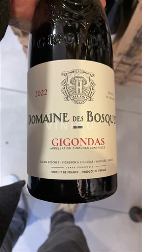 Thung lũng Rhône Gigondas Domaine S Bosquets 2022