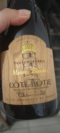 Thung lũng Rhône Côte-rôtie Dégache Frères Maisons Blanches 2023