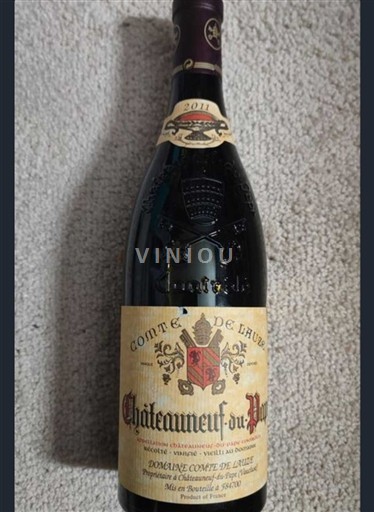 Valle del Rodano Châteauneuf-du-Pape Domaine Comte de Lauze 2011