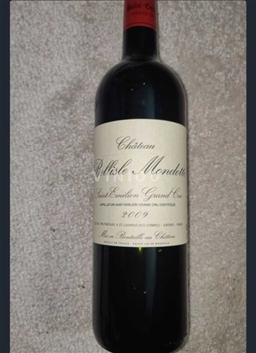 Bordeaux Saint-Émilion Grand Cru Grand Cru Château Bellisle Mondotte 2009