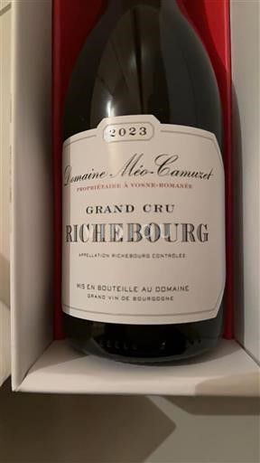 Burgundia Richebourg Grand Cru Domaine Méo-Camuzet 2023