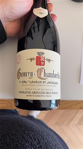Bourgondië Gevrey-Chambertin Grand Cru Domaine Armand Rousseau Lavaux St Jacques 2023