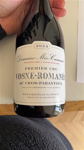 Borgonha Vosne-romanée Premier Cru Domaine Méo-Camuzet Au Cros-Parantoux 2023