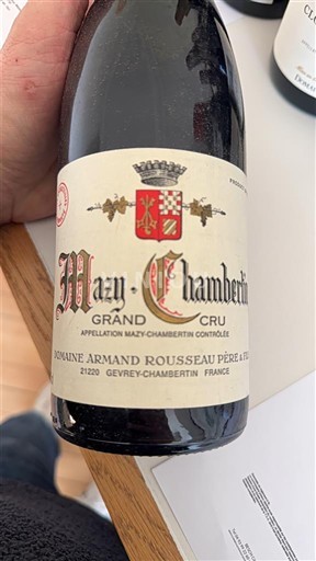 Bourgogne Mazis-chambertin Grand Cru Domaine Armand Rousseau 2004
