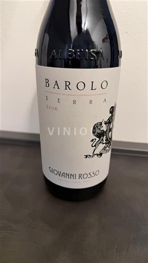 Piedmont Wines Barolo Giovanni Rosso Serra 2016