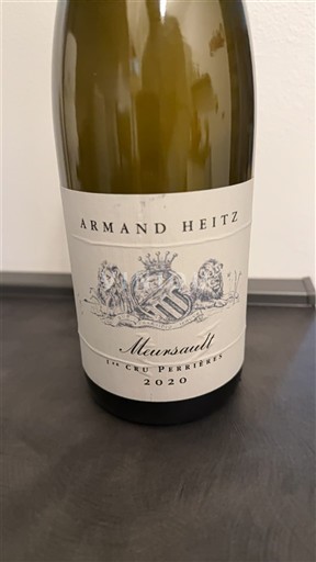 Bourgogne Meursault Premier Cru Armand Heitz 1er Cru Perrières 2020