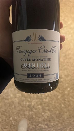 Bourgogne Bourgogne Côte d'Or Alain Gras Monatine 2024