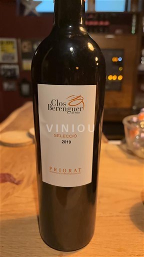 Catalonia Priorat Clos Berenguer Selecció 2019
