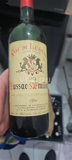Bordeaux Lussac-saint-émilion Roc de Lussac 1972