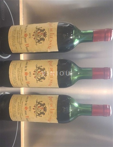 Bordeaux Lussac-saint-émilion Roc de Lussac 1972