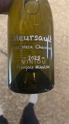 Bourgogne Meursault François Mikulski Les Meix Chavaux 2023