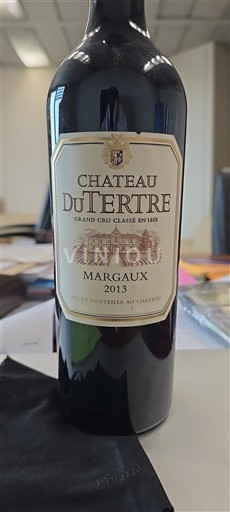 Bordeaux Margaux Grand Cru Château Tertre 2013