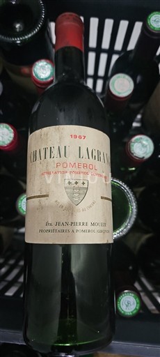 Bordéus Pomerol Château Lagrange 1967