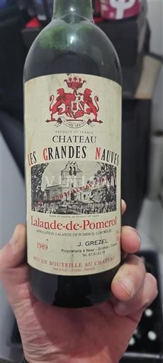 Bordeaux Lalande-de-Pomerol Château Les Grandes Naux 1990