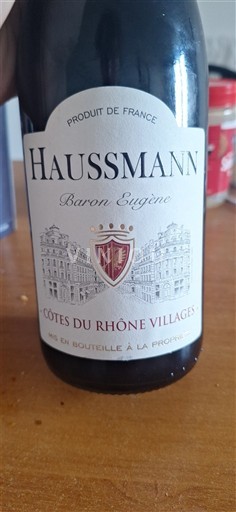 Rhône Valley Côtes du Rhône Villages Haussmann Baron Eugène Non-Vintage