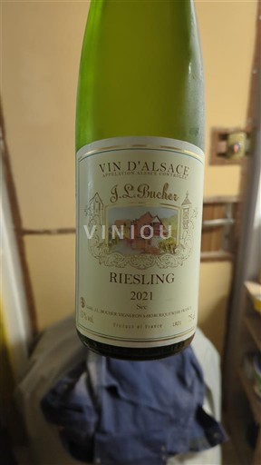 Alsácia J.L. Bucher Riesling 2021