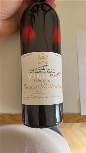 Bordeaux Pauillac Premier Cru Château Mouton Rothschild 2009