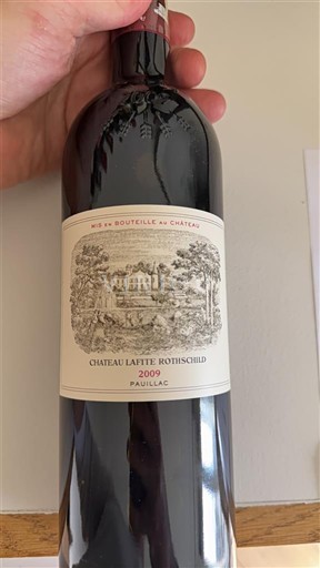 Bordeaux Pauillac Grand Cru Château Lafite Rothschild 2009