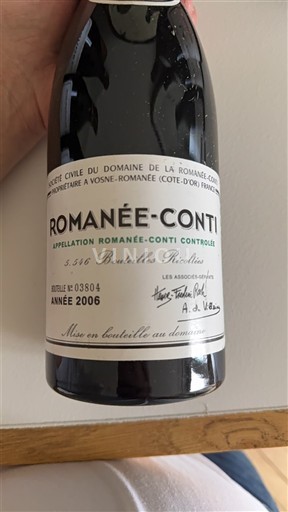 Bourgogne Romanée-conti Grand Cru Domaine La Romanée-Conti Romanée-Conti 2006