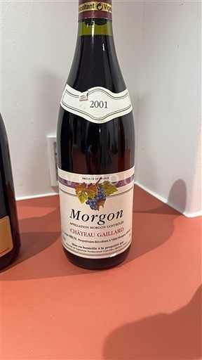 Beaujolais Morgon Château Gaillard 2001