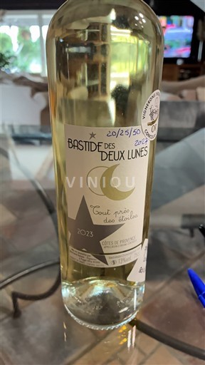 Provence Côtes-de-Provence Bastide des Deux Lunes Cout près des étoiles 2023
