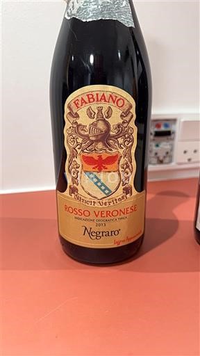 Vénétie Rosso del Veronese Fabiano Negraro 2013