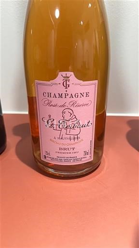 Champagne Premier Cru J. Tribaut Rosé de Réserve Icke årgångsbetecknad