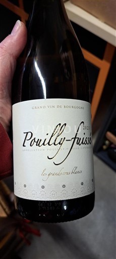 Burgundy Pouilly-Fuissé Les Grandes Vignes Blanches 2023