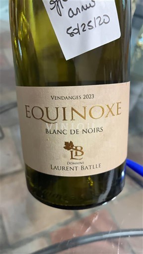 Langvedok Languedoc Domaine Laurent Batlle Equinoxe 2023