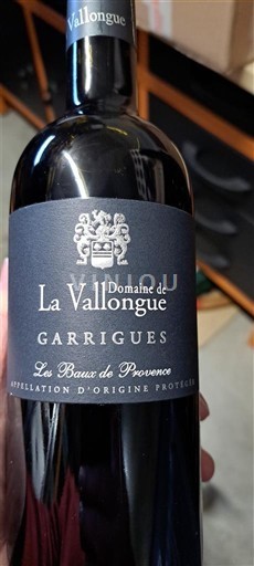 Provence Không được chỉ định Domaine La Vallongue Garrigues 2022