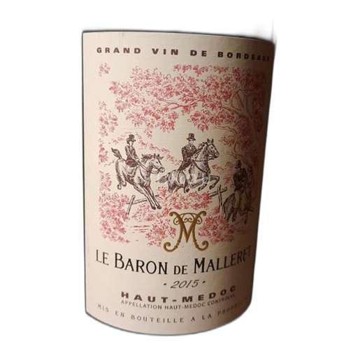 Bordeaux Haut-Médoc Le Baron de Malleret 2015 2015