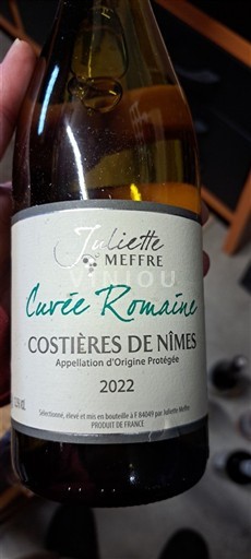 Valle del Rodano Costières di Nîmes Juliette Meffre Romaine 2022