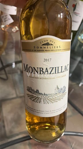 Tây Nam Monbazillac Club des Sommeliers 2017