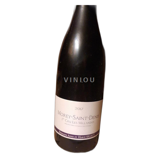 Borgonha Morey-Saint-Denis Premier Cru Domaine Anne et Hervé Sigaut 1er Cru Les Millandes 2017