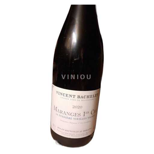 Bourgogne Maranges Premier Cru Vincent Bachelet La fussière Vielles Vignes 2020