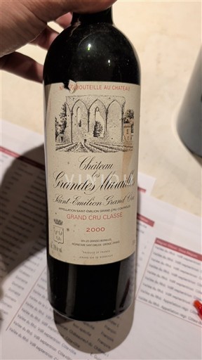 Bordeaux Saint-Émilion Grand Cru Château Les Grandes Murailles 2000