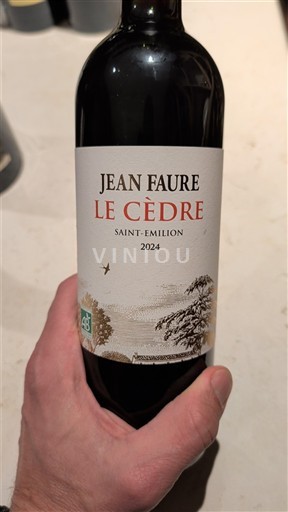 Bordeaux Saint-Émilion Jean Faure Le Cèdre 2024