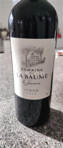 Languedoc ja Roussillon Pays d'Oc Domaine La Baume la Jeunesse 2024