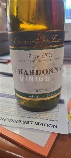 Languedoc und Roussillon Pays d'Oc Chevalier de Fauves 2012
