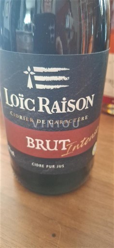 Bretaña Loïc Raison Brut Intense Sin añada