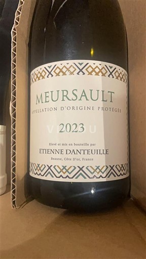 Bourgogne Meursault Etienne D'Anteuil 2023