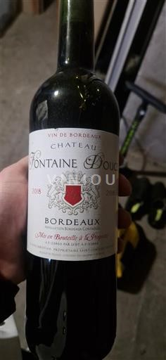 Bordeaux Château Fontaine Douce 2018