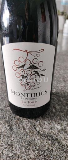 Thung lũng Rhône Gigondas Montirius Le Domaine La Tour 2022