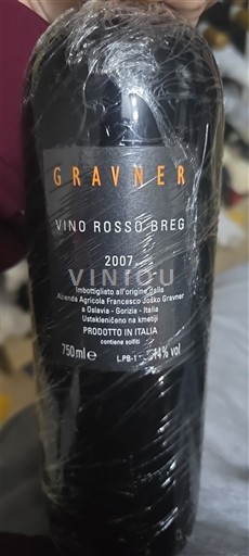 Friuli-Venecia Julia Venezia Giulia Gravner Breg 2007