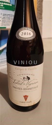 Thung lũng Rhône Crozes-hermitage Cave de Tain Talents d’Agriculteurs 2016