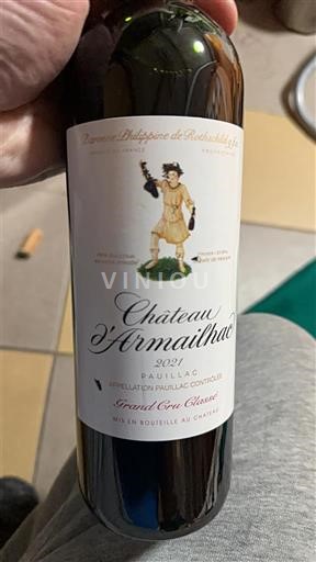 Bordeaux Pauillac Château Armailhac 2021